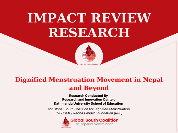 Impact Review Research: Dignified Menstruation Movement in Nepal and Beyond [SPANISH VERSION]
