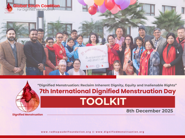 Toolkit for the 7th International Dignified Menstruation Day – 8th December 2025: [SPANISH]