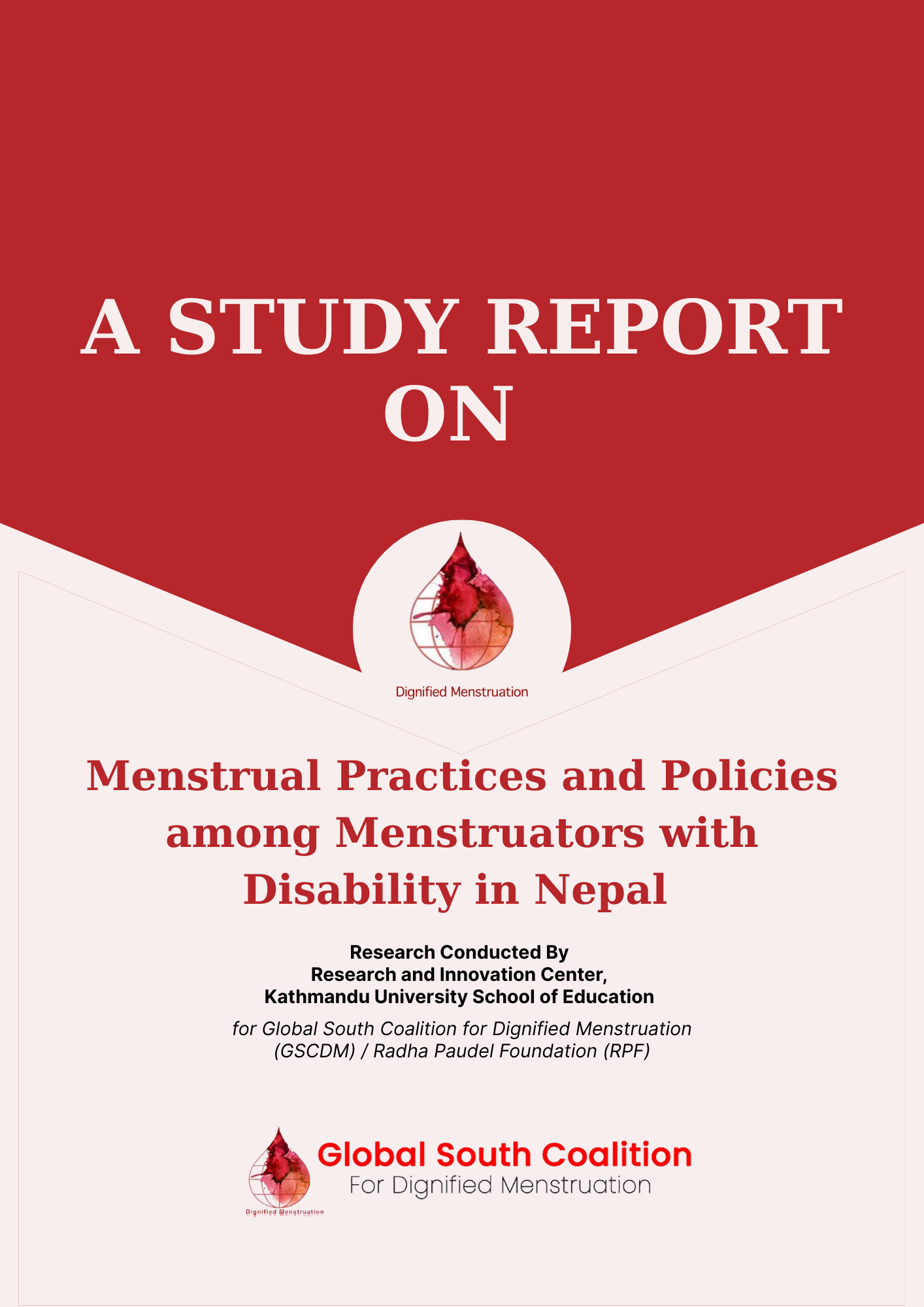 A Study Report On  Menstrual Practices and Policies among Menstruators with Disability in Nepal