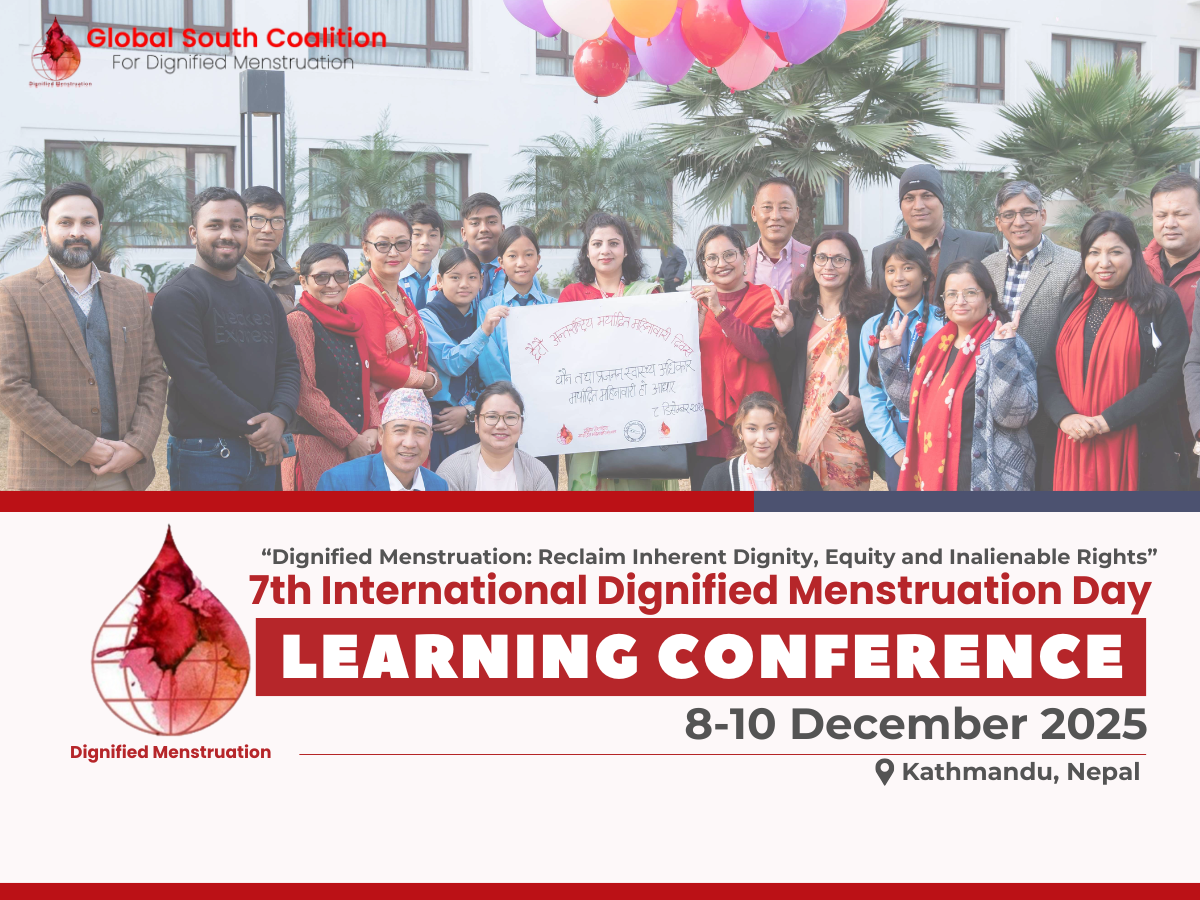 Important Update: Only 4 Seats Left for the Learning Conference on Dignified Menstruation 2025